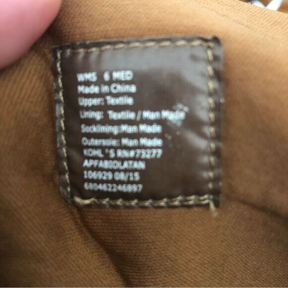 APT. 9 Fabiola Women’s Fashion Slouchy Boots Brown Mid Shalf 3” Heel Siz… - Picture 5 of 8